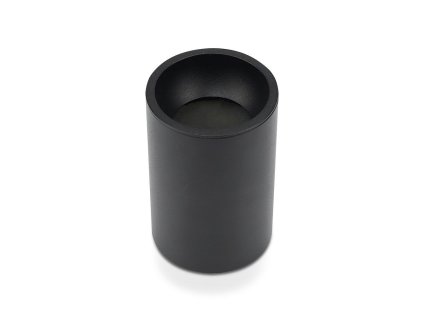 Obruba pro žárovku GU10 černá (VT-802-B-8945)