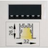 42629 2 led linearni vsazene svitidlo ledhome sl22dr 1156mm urg 6