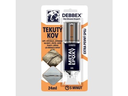 den braven lepidlo tekuty kov 24 ml svetle cerna 50730dbx