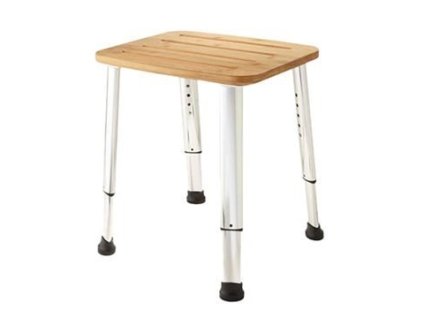 sapho koupelnova stolicka 180 kg bambus ae865