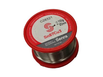 Cu-Rotin 3 pájka S-Sn97Cu3 2mm 250g