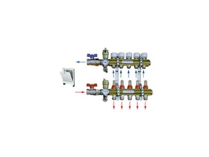 IVAR - sestava rozdÄ›lovaÄŤ/sbÄ›raÄŤ se skĹ™Ă­nĂ­ IVAR.CS 553 -2-VP 1"xEK