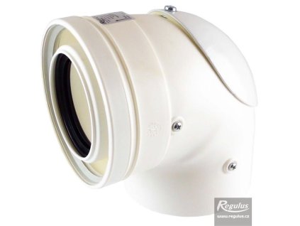 odkouĹ™enĂ­ Regulus - koleno s kontrolnĂ­m otvorem, 80/125 PP/PP