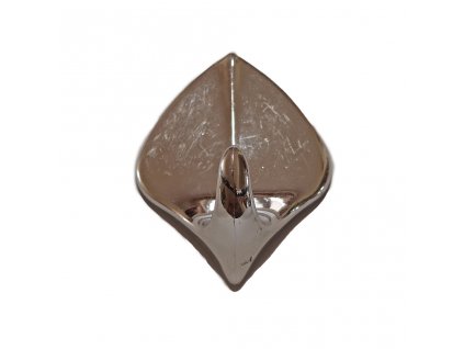 Háček stříbrný samolepící plast