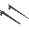 Stranový nosník 480mm, černý, 1 pár