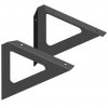 Konzole Triangel 190x190mm, 25 kg, černá