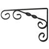 Konzole Jutta 230x180mm, 30 kg, černá