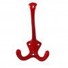 Háček kovový červený lakovaný 3H
