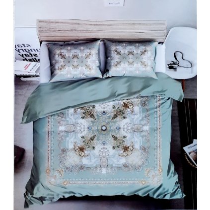 Francouzské saténové povlečení Mint