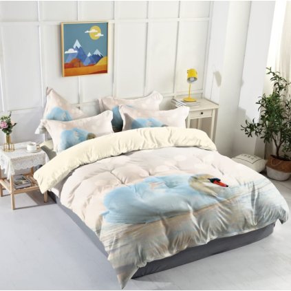 bavlenene povleceni duck 3dilne 140x200