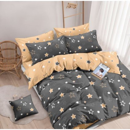 bavlnene povleceni stars 02 3 dilne suprava 140x200cm