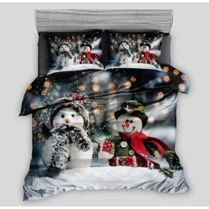 vanoční povlečení 3 dilne 140x200cm 5