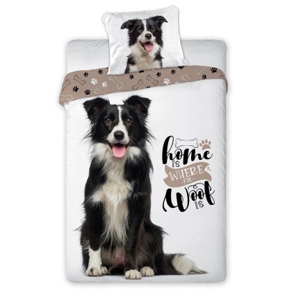Povlečení 140x200+70x90 Best Friends 022 Pies Border Collie EAN 5904541920511