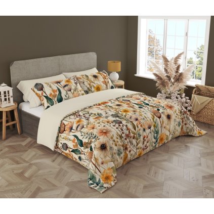 Povlečení 140x200+70x90 Natural Boho 006 EAN 5904541915968 4