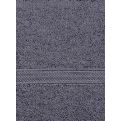 Froté osuška IDA 70x140 cm Tmavě šedá