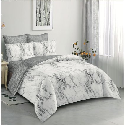 7 Dílné povlečení |Mramor