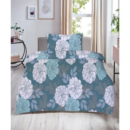 Originální povlečení 100% bavlna Tyrkysový sen