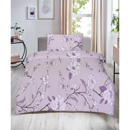 Originální povlečení 100% bavlna Květy sakury