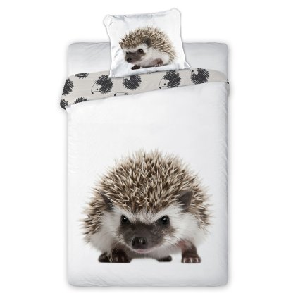 3D povlečení 100% bavlna Ježek