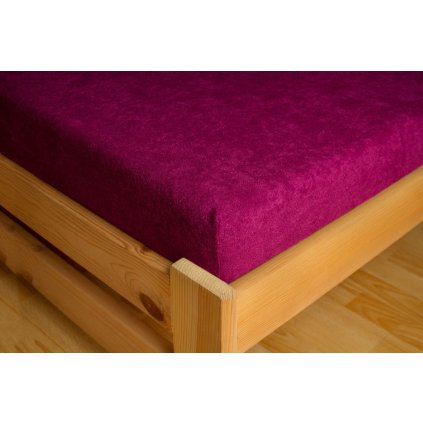 Prostěradlo Frote 180x200 Magenta