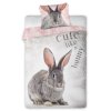 3D povlečení 100% bavlna Králík