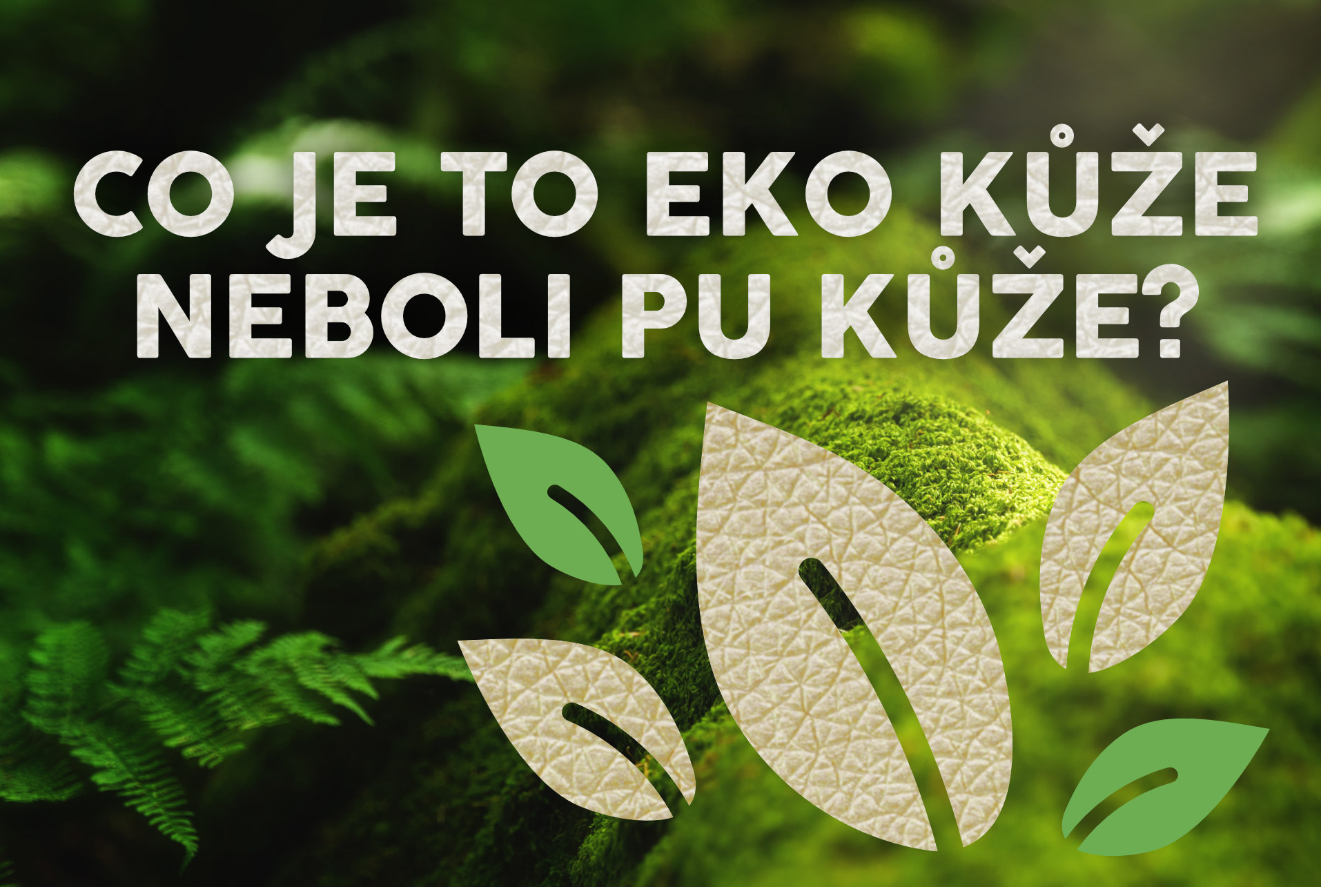 Eko kůže neboli PU kůže