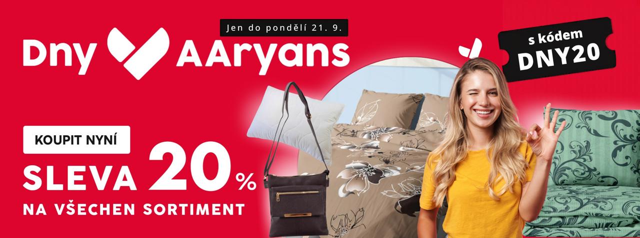 Sleva 20% na vše s kódem "DNY20"