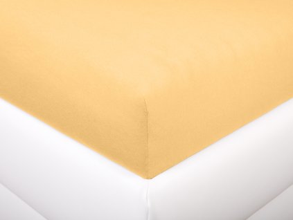 Aaryans Jersey prostěradlo pastelově oranžová