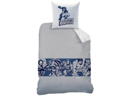 parure de lit avengers comics heroes housse de