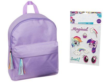 BATOH MY LITTLE PONY SE SAMOLEPKAMI