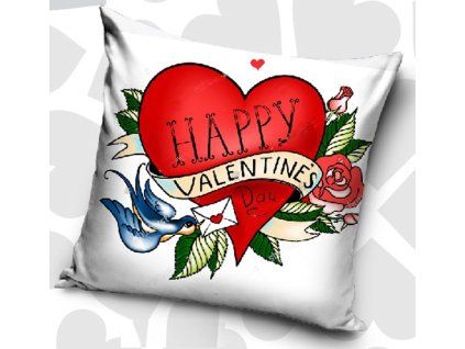 Polštářek ŠŤASTNÝ VALENTÝN