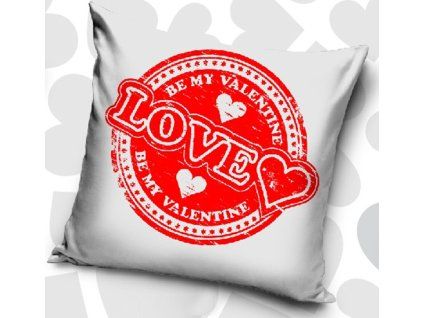 Polštářek BUĎ MOU LÁSKOU