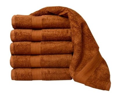 Aaryans froté ručník TOP Q , 50x100 cm, hnědý