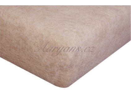 Dětské prostěradlo froté 60x120 cm béžové