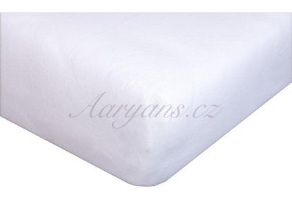 Dětské prostěradlo jersey 60x120 cm bílé