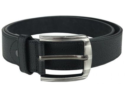 Pánský kožený pásek JBBT 06 černý