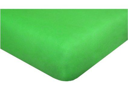 Dětské prostěradlo jersey 60x120 cm světle zelené