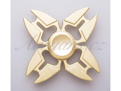 2637 fidget spinner kovovy gold