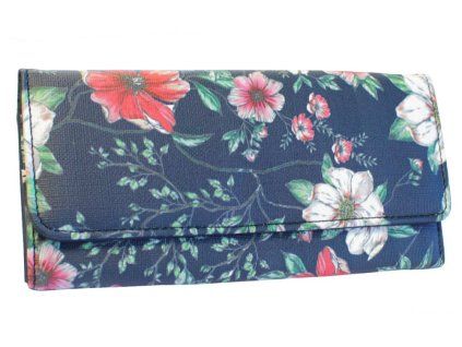 Dámská peněženka JBPS 171 Floral MODRÁ