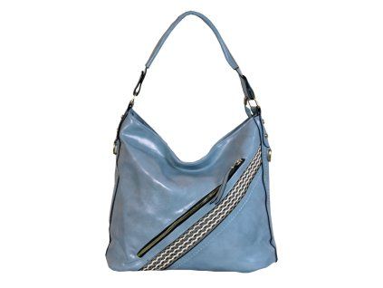 Prostorná taška 8196 MODRÁ