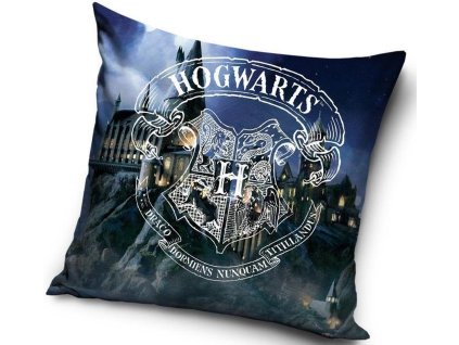 Polštářek Harry Potter Bradavický hrad, 40x40 cm