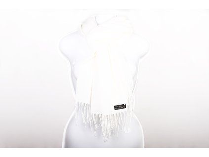 Dámský šál bílý