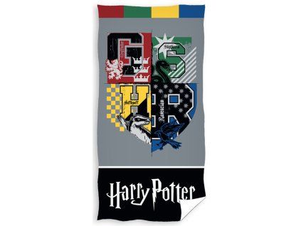 Osuška Harry Potter Erby 70x140 cm