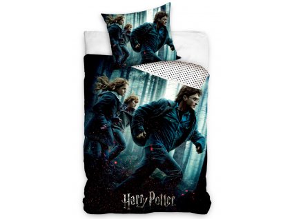 Dětské povlečení Harry Potter Zapovězený les 140x200/70x90