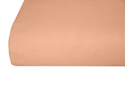 Aaryans Bavlněná plachta, prostěradlo 140x225 cm peach
