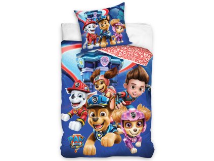 Dětské povlečení Tlapková Patrola Zásahová jednotka Paw Patrol 140x200/70x90 cm