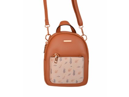 33094 2 damska crossbody kabelka x051 hneda