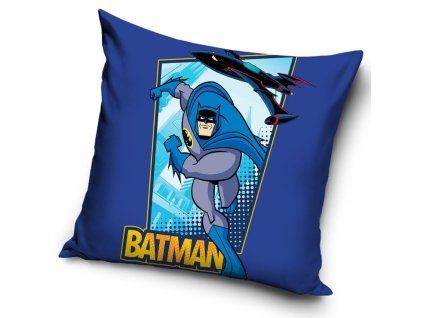 Polštář BATMAN BATMOBIL 40x40cm