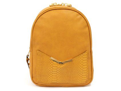 Dámský batoh JBFB 329 HOŘČICOVÝ