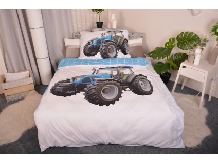 Aaryans povlečení 3D Traktor 140x200/70x90cm